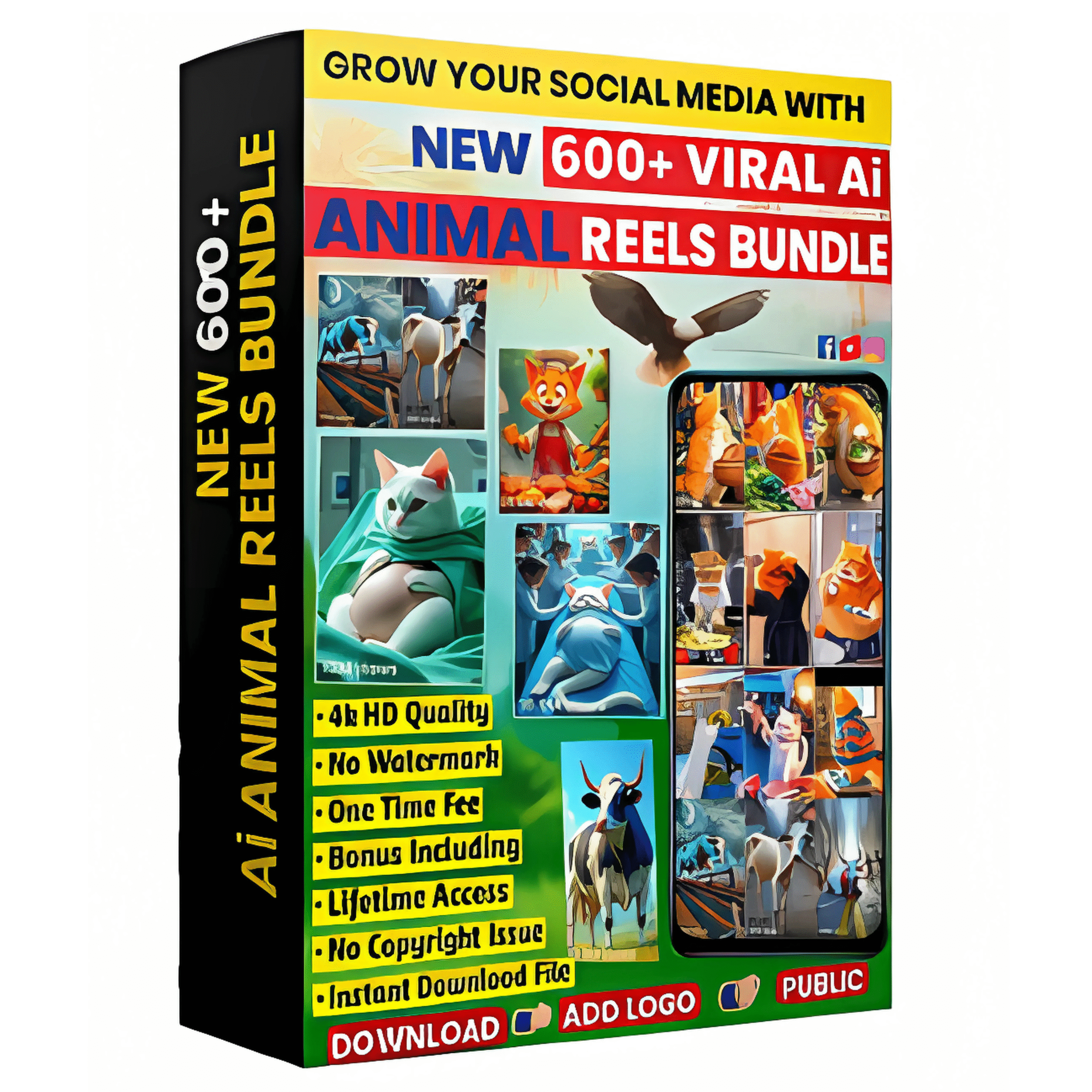 Stickman Animation Bundle– 2000+ 2d & 3d Animations for Creators - Image 4